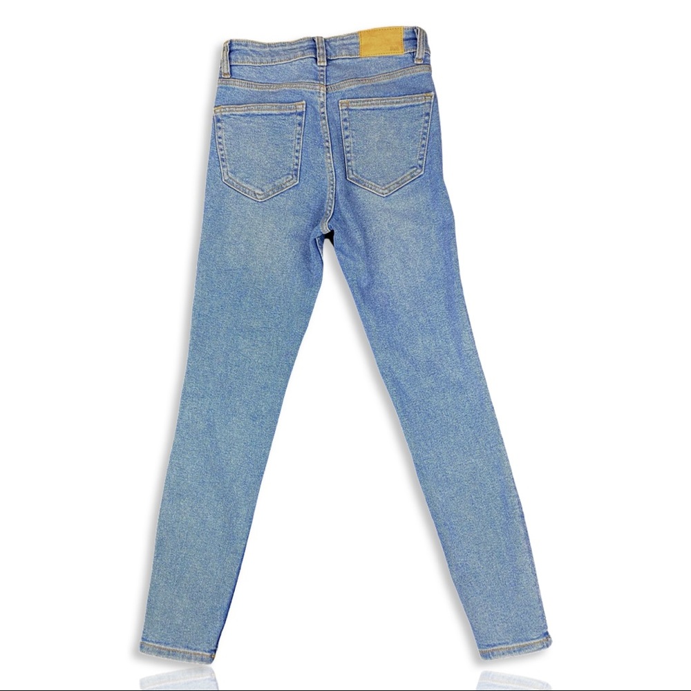 Zara Hi Rise Stretch Skinny Denim Jeans - Picture 3 of 6